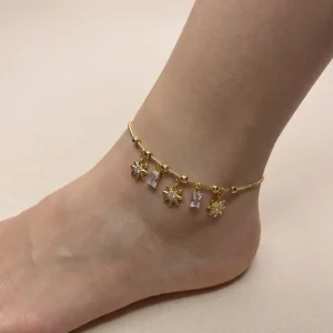 Celeste Bloom Anklet