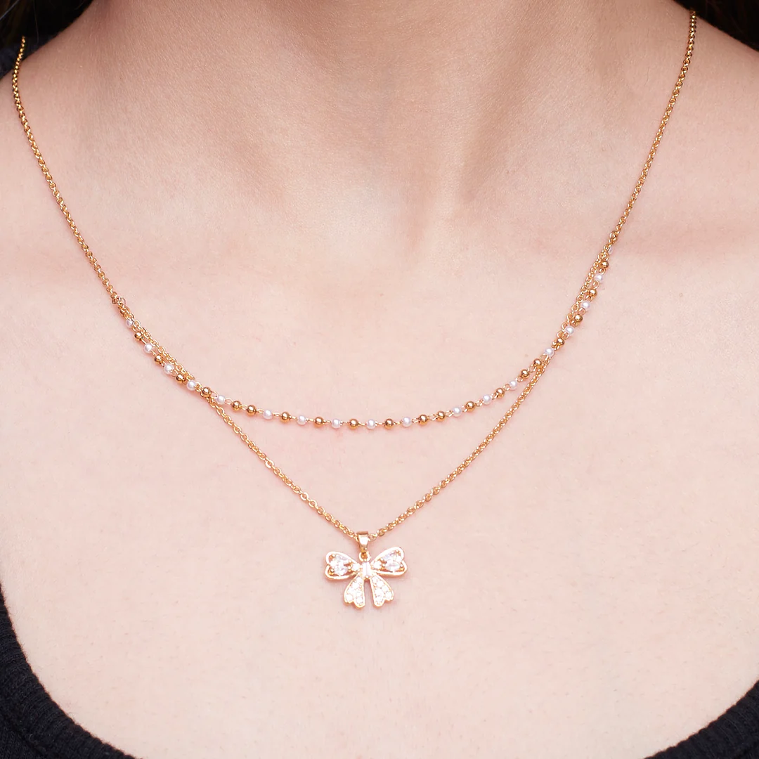 Gilded Pearl Drop