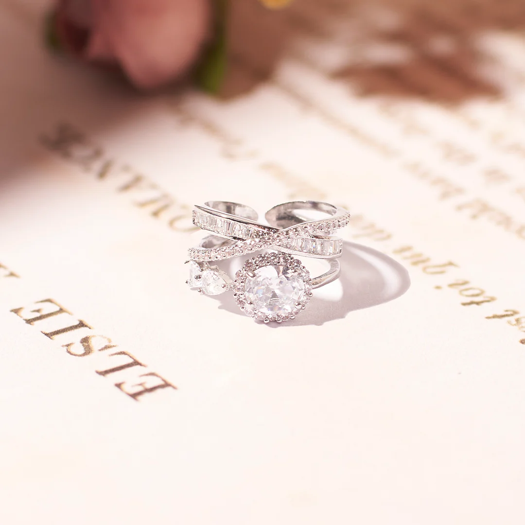 Royal Diamond Crown Ring - Image 2